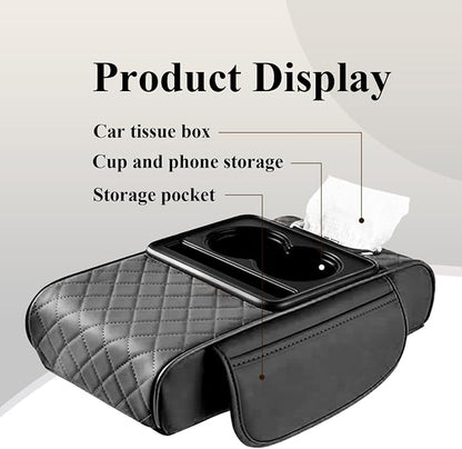 Car arm Rest Cover Pad, 5-in-1 Center Console Cover - Image 3