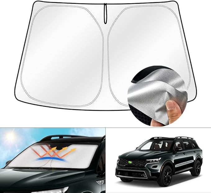 Cartist Windshield Sun Shade Fits by cartist