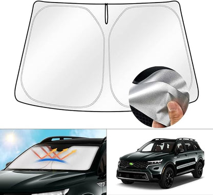 Cartist Windshield Sun Shade Fits by cartist
