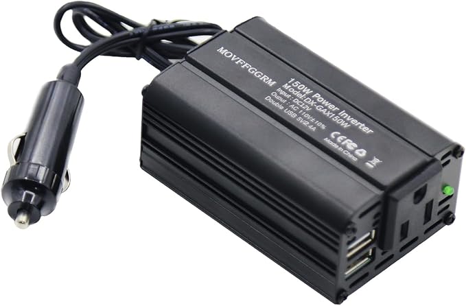 150W Power Inverter 12V DC to 110V AC Car Plug Adapter Outlet Converter - Image 5