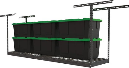 MonsterRax Overhead Garage Storage Rack 2x8, Ceiling Mounted Shelving, - Image 2