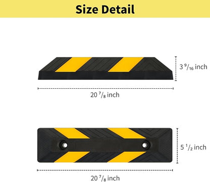 Heavy-Duty Parking Curb Wheel Stop - Image 2