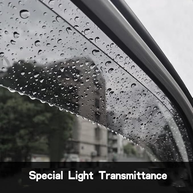 Sunproof Rainproof Side Window Visor Wind Deflector - Image 8