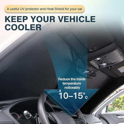 Cartist Windshield Sun Shade Fits - Image 3