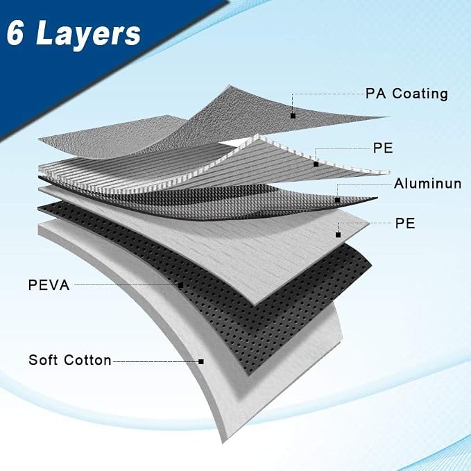 KouKou 6 Layers Car Cover Waterproof All Weather - Image 2