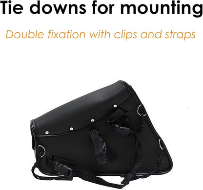 GARGOYLE BELLS Premium Naked Leather Swing Arm Bag - Image 2