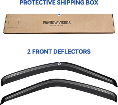 Window Visors Rain Guards Shield - Image 5