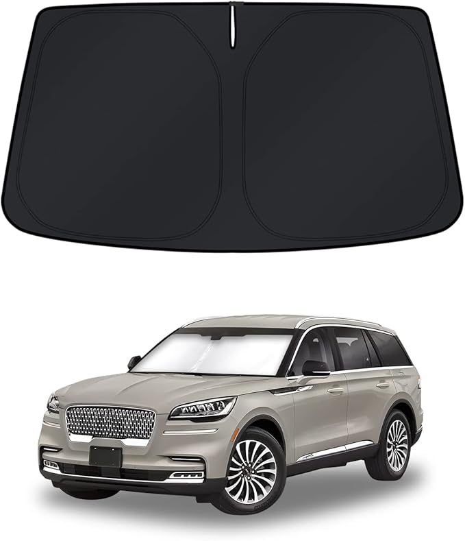 KUST Windshield Sun Shade for Lincoln Aviator Accessories 2020-2025 2026 Window by KUST