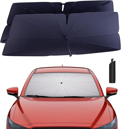 Windshield Sun Shade Umbrella: for Mazda CX-5-2017-2025 by HIMUMOY