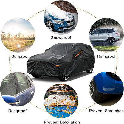 Kayme 7 Layers SUV Car Cover Custom Fit - Image 5