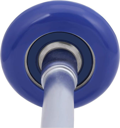 XiKe 10 Pack Blue 2" Nylon Garage Door Roller 4" Stem, Quiet/Durable and High - Image 4