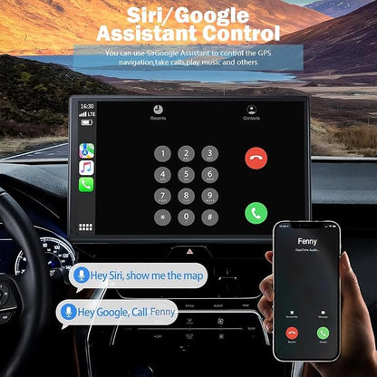 Wireless Carplay Screen for Car 7" Portable Apple Carplay & Android Auto Car - Image 2