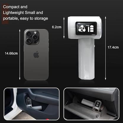 Mini Cordless Handheld Vacuum Cleaner, 21000Pa Strong Suction, 2-Speed USB-C - Image 4