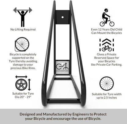 Bike Wall Mount Vertical Hanger - Image 7