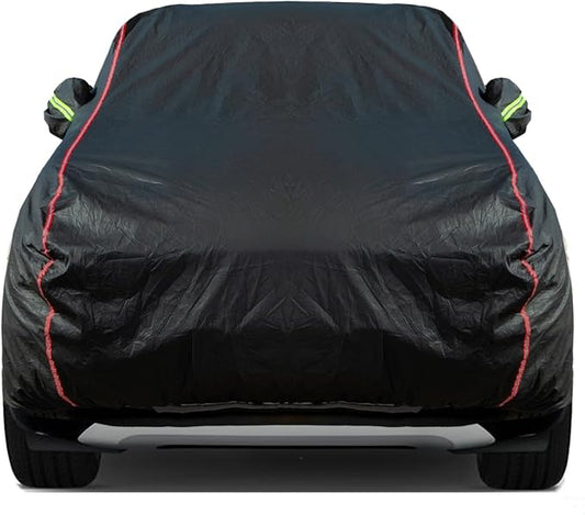 Breathable New Material, Waterproof Car Cover, Locks and Zipper Doors, by QUYDDC