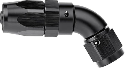 EVIL ENERGY 6AN 60 Degree One Piece Full Flow Hose End Fitting Swivel by EVILENERGY