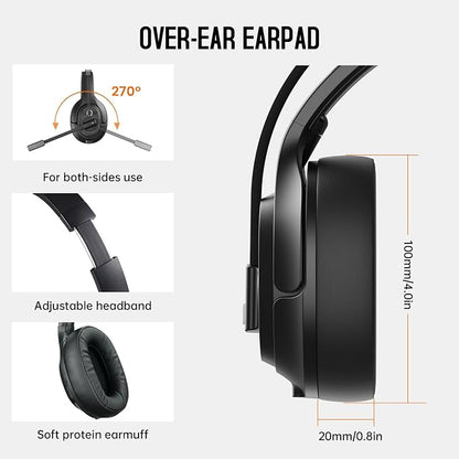 EKSA [Upgrated Trucker Bluetooth Headset - Image 4