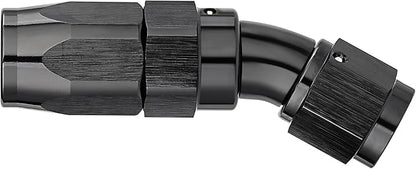 EVIL ENERGY 4AN 30 Degree One Piece Full Flow Hose End Fitting Swivel by EVILENERGY
