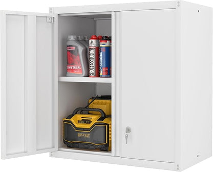 LUCYPAL Metal Wall Cabinet, Garage Storage Cabinets by HomeOfficeFurniture