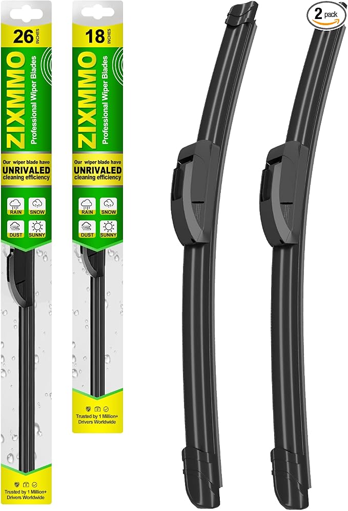 QUALITY 26in + 18in Premium All-Season Windshield Wiper Blades by ZIXMMOFactoryWiperBlade