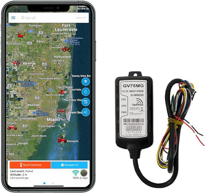 Optimus GV75MG Waterproof Wired GPS Tracker by OptimusTracker