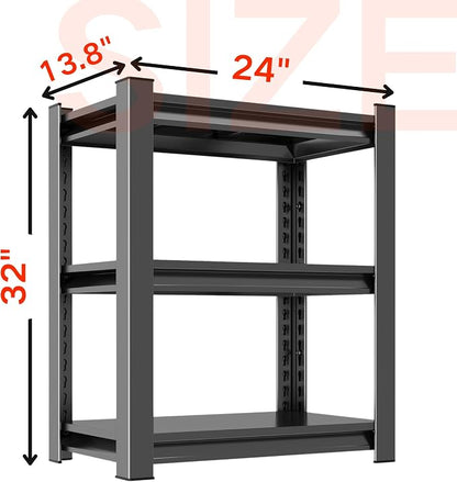 Garage Shelving Unit, 1200 lbs Load Capacity, Storage Shelves, Sturdy Steel - Image 3