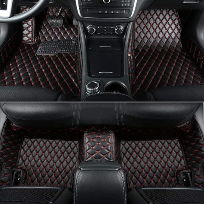Custom All-Weather Protection Luxury Leather Floor Mats - Image 8
