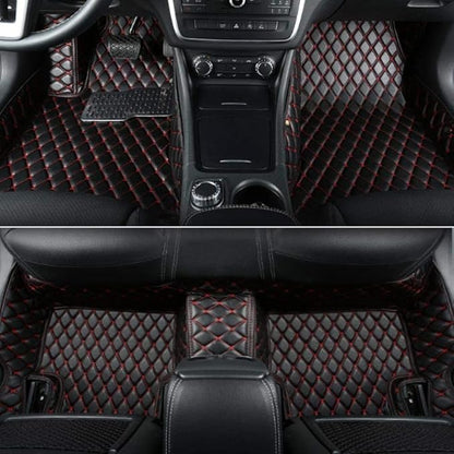 Custom All-Weather Protection Luxury Leather Floor Mats - Image 8