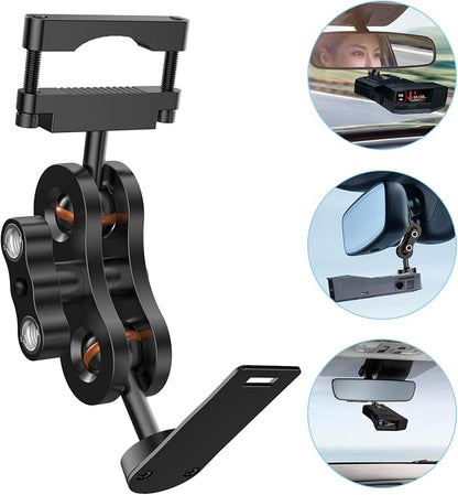 Radar Detector Mount Rearview Mirror Bracket, Aluminum Rearview Mirror Rod - Image 2