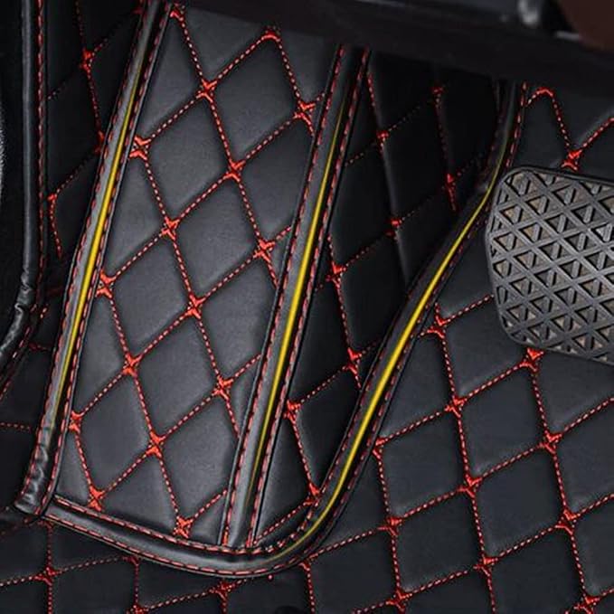 Custom All-Weather Protection Luxury Leather Floor Mats - Image 6