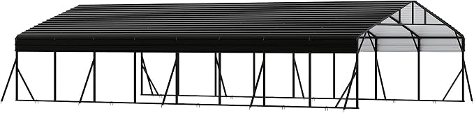 20' x 40' Heavy Duty Metal Carport - Image 8
