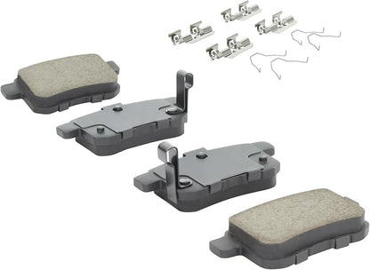 Premium Ceramic Rear Brake Pads Compatible - Image 2