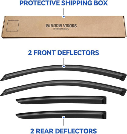 Window Visors Rain Guards Shield - Image 5