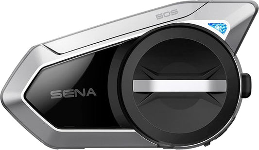 Sena 50S Motorcycle Jog Dial Communication Bluetooth Headset w/Sound by Harman by Sena