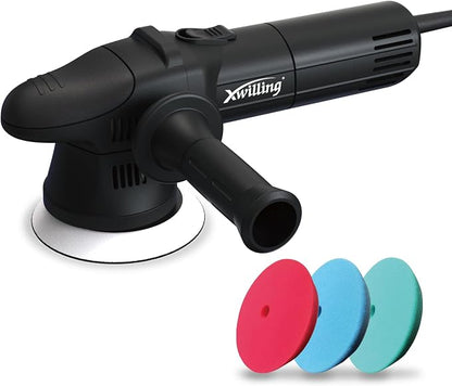 Buffer Polisher, 5-Inch 8MM Dual Action Random Orbital Car Polisher by XWILLING