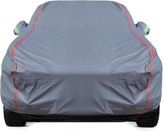 Breathable New Material, Waterproof Car Cover, Locks and Zipper Doors, by QUYDDC