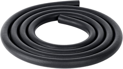 LokoCar Rubber Fuel Hose Line Push Lock 5/8" ID SAE 30R7 NBR 5ft 300PSI Black by GetToKnowEachOther
