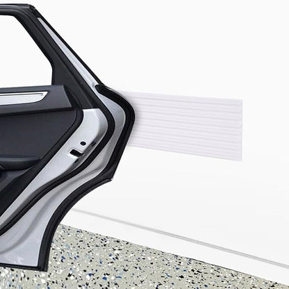 RUBBER BOND Garage Wall Protectors - 4in x 10ft Strong Self-Adhesive Rubber - Image 4