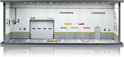 Display Case for Hot Wheels: Stackable Parking Garage for 1/64 Scale Matchbox by Saichotoy