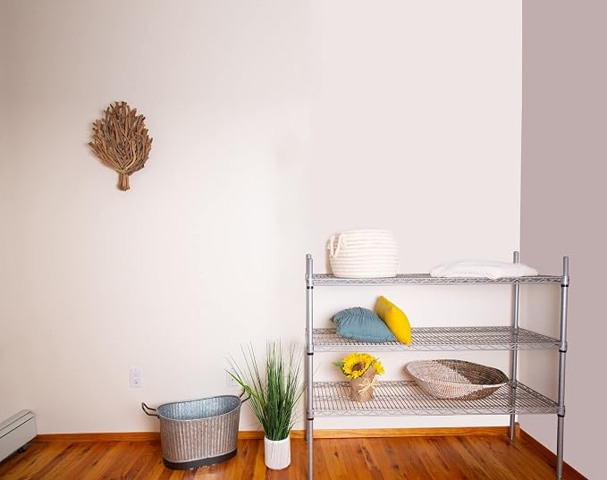 Omega 24" Deep x 72" Wide x 96" High 3 Tier Gray Starter Shelving Unit - Image 2