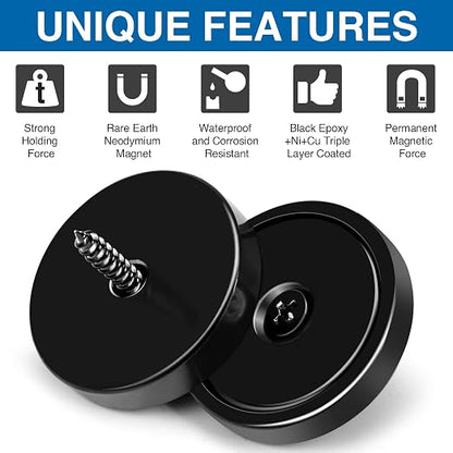 LOVIMAG Magnets, 110lb+ Waterproof Super Strong Neodymium Magnet - Image 3