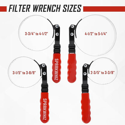 Oil Filter Wrench Set, Oil Filter Removal Tool 2-3/4" - Image 6