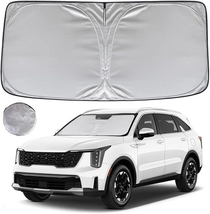 KAYZT Windshield Sun Shade for 2021-2025 2026 Kia Sorento Foldable Sunshade by KAYZT