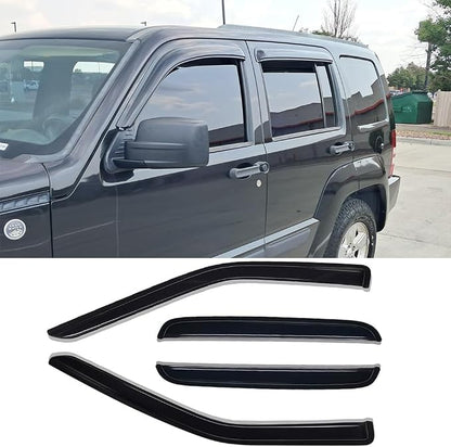 94964 Side Window Wind Vent Deflector, Dark Smoke Nice Window Visor fit by STARTSHIP