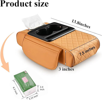 Car arm Rest Cover Pad, 5-in-1 Center Console Cover - Image 2