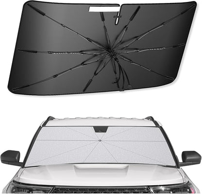 SXCY for 2020-2025 Ford Explorer Windshield Umbrella Sunshade for 2025 Ford by SXCY