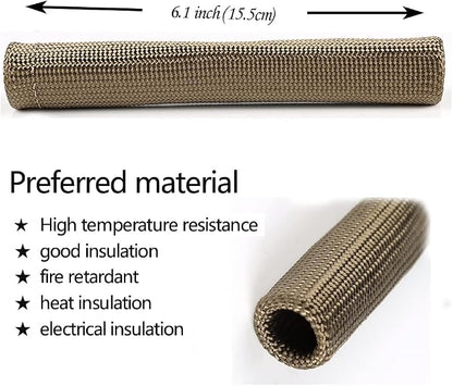 Titanium Spark Plug Wire Boots Thermal Protection Insulator Sleeve, 2500 Degree - Image 2