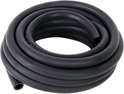 LokoCar Rubber Fuel Hose Line Push Lock 3/4" ID SAE 30R7 NBR 25ft 300PSI Black by GetToKnowEachOther