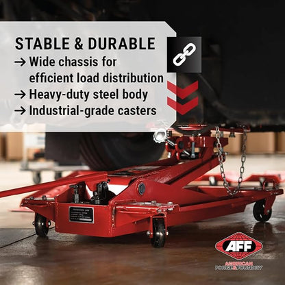 AFF Low Profile Manual Hydraulic Transmission Jack - Image 3