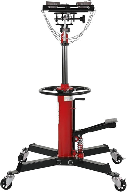 Transmission Jack 1100 LBS Hydraulic Telescoping 2-Stage Lift Jack Stand by WARMTOBABY
